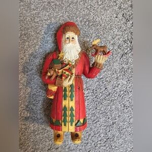 Midwest of Cannon Falls WOODLAND Santa 7.5" Tall Christmas Rustic Art Decor